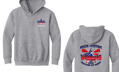 GT Football Adult and Youth Hoodie With Wreck Everyone Design For Player/Dad/Fan