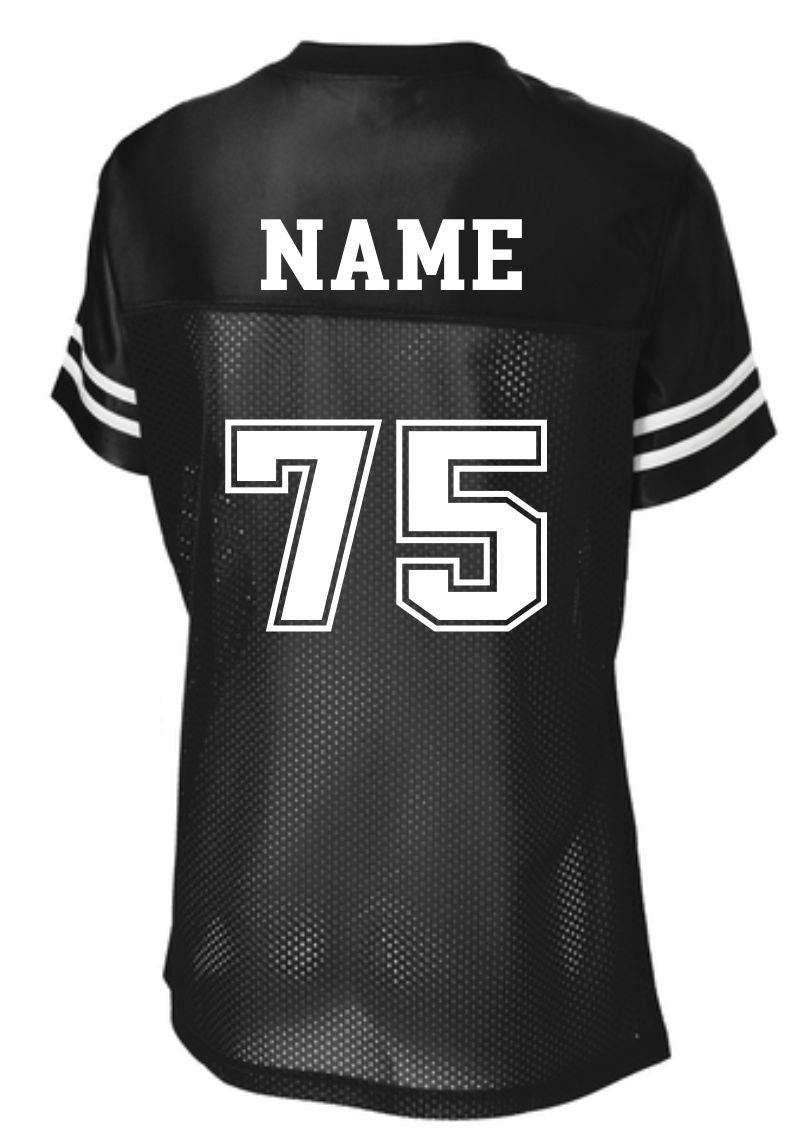 Gator's Ladies Mesh Football Jersey Gator's Silk Screen Logo Matte Imprint AG