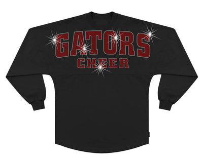 Gator's Ladies Spirit Jersey Football/Cheer Sparkle Designs AG