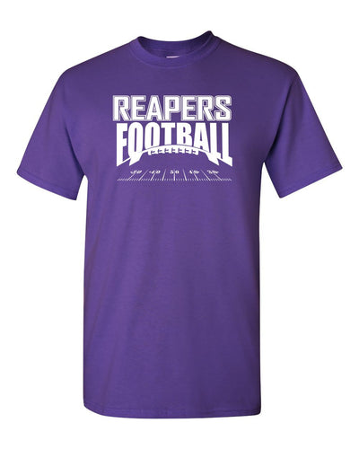 PYTF Football Field Design T-Shirt With OPTIONAL Back Personalization