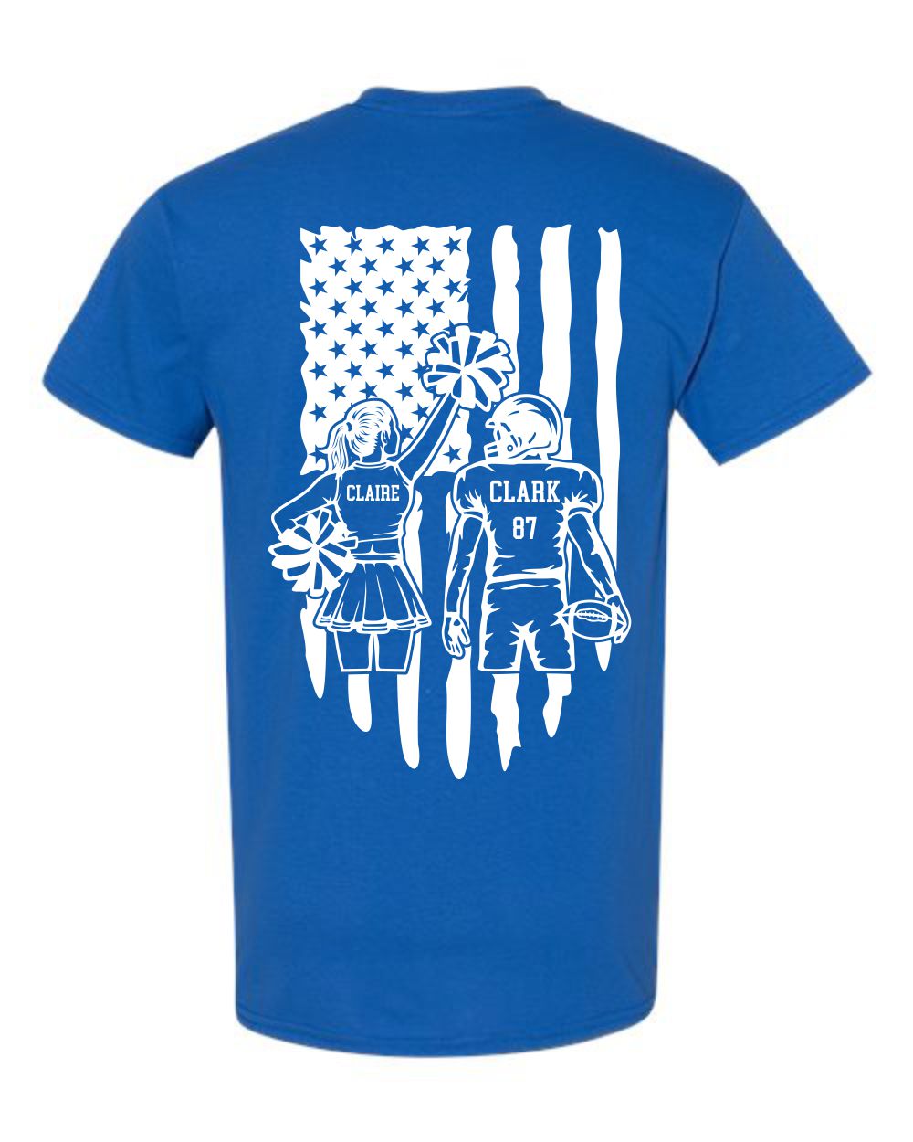 Gator's Field Design Silk Screen T-Shirt With OPTIONAL Back Personalization Youth and Adult AG