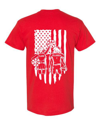 Gator's Field Design Silk Screen T-Shirt With OPTIONAL Back Personalization Youth and Adult AG