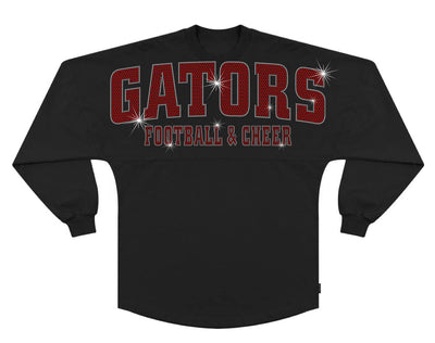 Gator's Ladies Spirit Jersey Football/Cheer Sparkle Designs AG