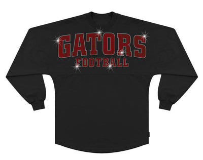 Gator's Ladies Spirit Jersey Football/Cheer Sparkle Designs AG