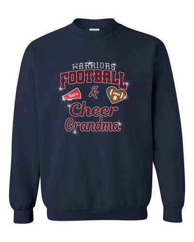 GT Warriors Crewneck Sweatshirt With Grandma Designs