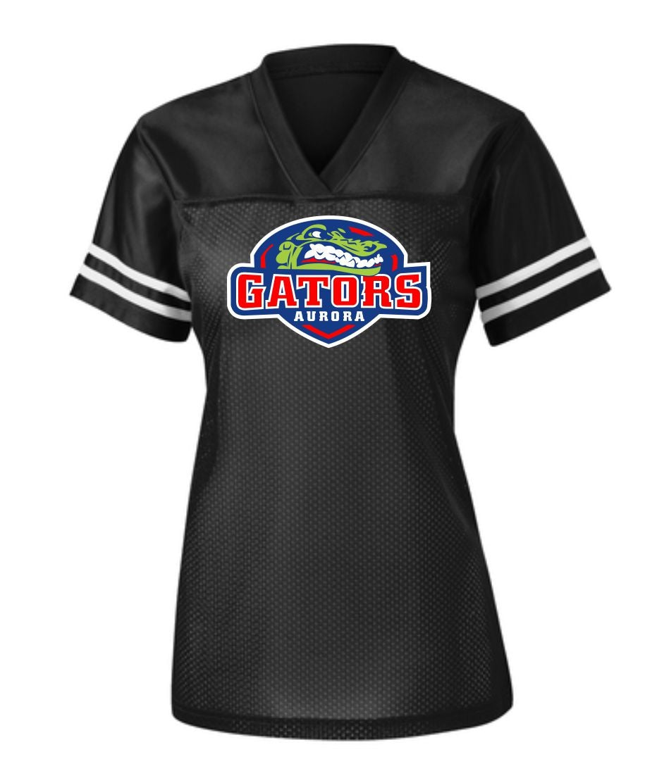 Gator's Ladies Mesh Football Jersey Gator's Silk Screen Logo Matte Imprint AG