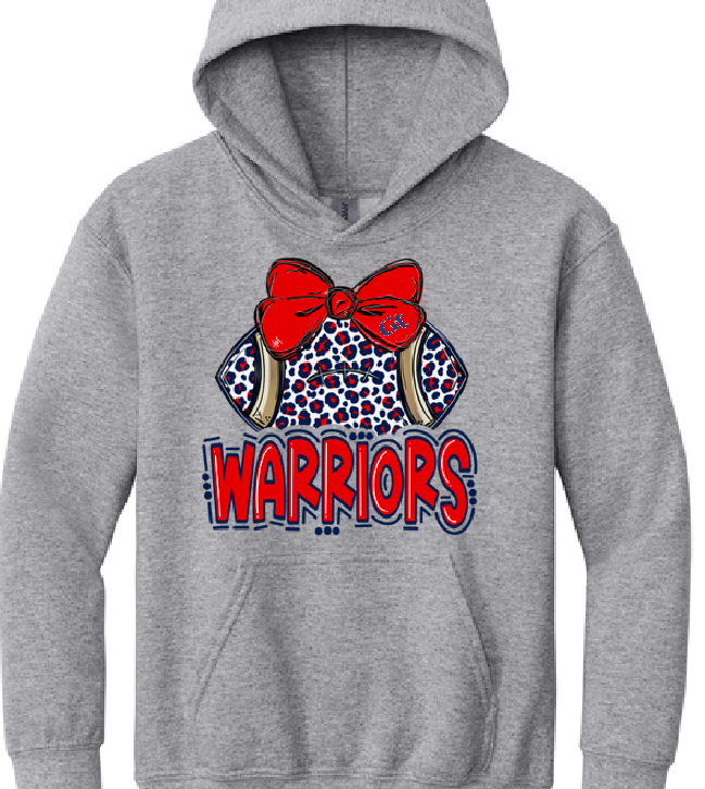 GT Toddler Hoodie Football and Cheer Design