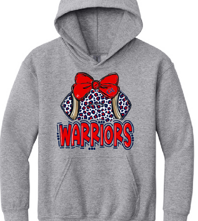 GT Toddler Hoodie Football and Cheer Design