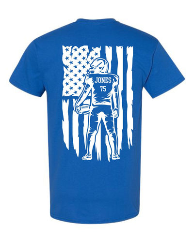 Gator's Field Design Silk Screen T-Shirt With OPTIONAL Back Personalization Youth and Adult AG