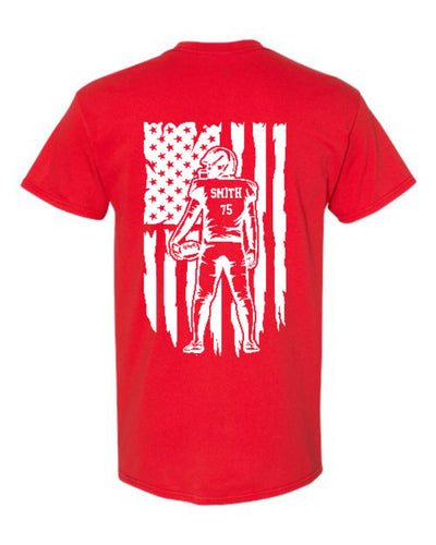 Gator's Field Design Silk Screen T-Shirt With OPTIONAL Back Personalization Youth and Adult AG