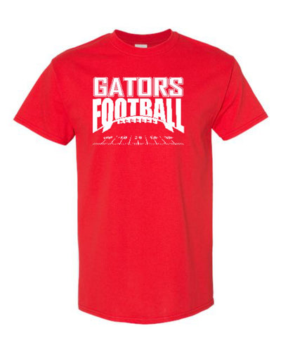 Gator's Field Design Silk Screen T-Shirt With OPTIONAL Back Personalization Youth and Adult AG