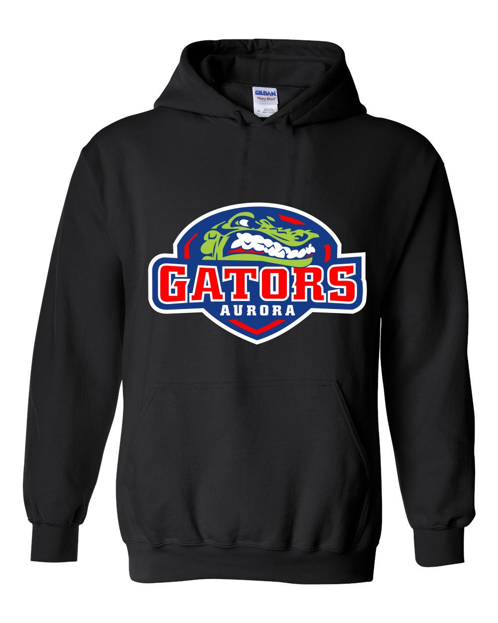 Gator's Hooded Sweatshirt with Silk Screen Logo Youth and Adult Sizes AG
