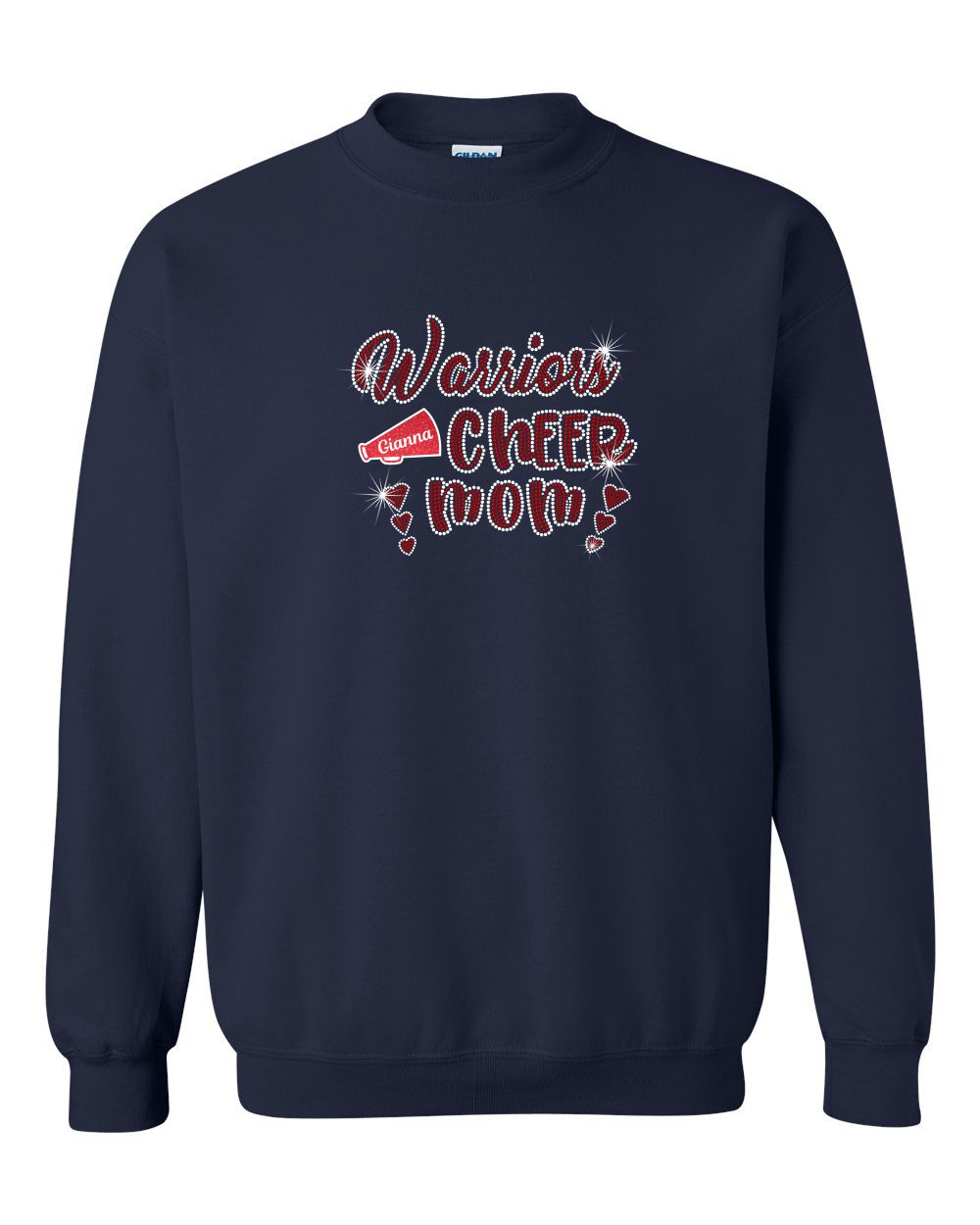 GT Warriors Crewneck Sweatshirt With Mom Designs