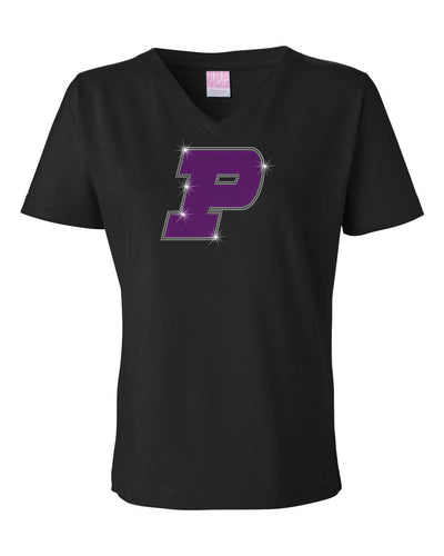 PYTF V-Neck T-Shirt With Grandma Designs Unisex and Ladies Fit