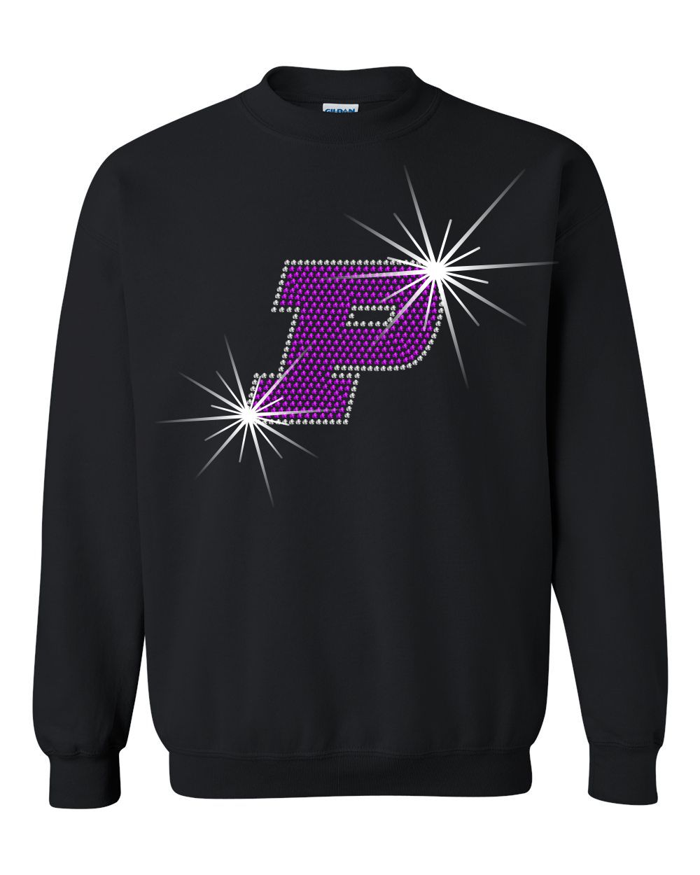 PYTF Unisex Crewneck Sweatshirt With Cheer and Football Grandma Designs