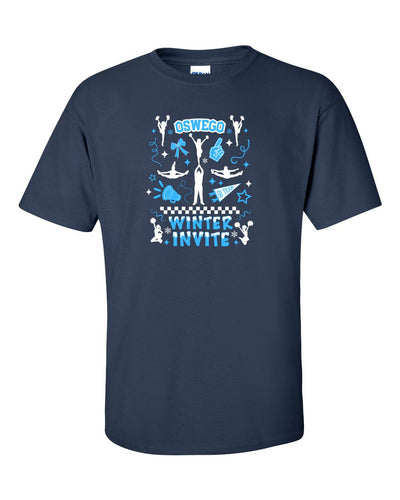 Short Sleeve, Unisex T-Shirt Oswego 2025 Winter Cheer Invitational