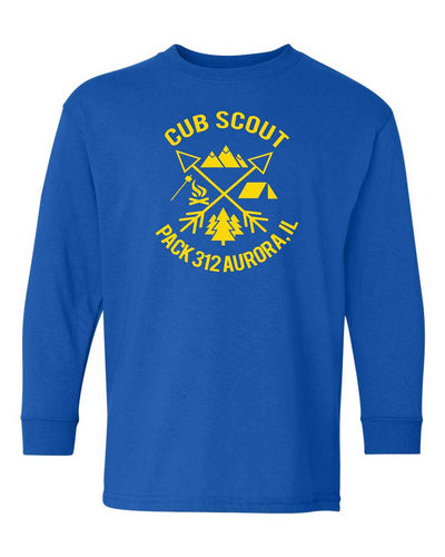 Unisex Long Sleeve T-shirt Freeman Cub Scouts