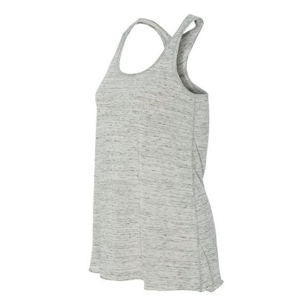 white-marble racerback tank customizable-sports-wear