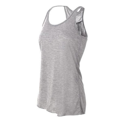 athletic-heather racerback tank customizable-sports-wearcustomizable-sports-wear